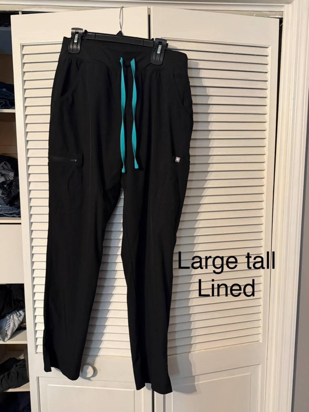 Lined FIGS scrub pants